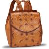 imageGenuine Leather Backpack Purse Vintage Casual Daypack College Bag Handmade Cowhide Western Rucksack Coffee MediumBrown