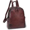 imageGenuine Leather Backpack Purse for Women Vintage Rucksack Casual Back Bag Handmade Cowhide Western Daypack BrownCoffee