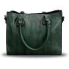 imageGenuine Leather Satchel Purses Handbags for Women Top Handle Shoulder Bags Lady Crossbody Tote BagGreen