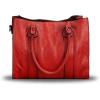 imageGenuine Leather Satchel Purses Handbags for Women Top Handle Shoulder Bags Lady Crossbody Tote BagRed