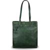 imageGenuine Leather Tote Bag for Women Handmade Satchel Purses Shoulder Bags Retro Top Handle HandbagDarkgreen