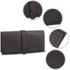 imageLRTO Genuine Leather Purse Wallet for Women RFIDBlocking Retro Handmade Clutch Wallets Money Clip Card Organizer