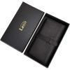 imageLRTO Genuine Leather Purse Wallet for Women RFIDBlocking Retro Handmade Clutch Wallets Money Clip Card Organizer
