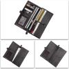 imageLRTO Genuine Leather Purse Wallet for Women RFIDBlocking Retro Handmade Clutch Wallets Money Clip Card Organizer