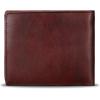 imageLRTO Genuine Leather Slim Bifold Wallets Retro Handmade Minimalist Small Purse Front Pocket Money Clip Card OrganizerCoffee