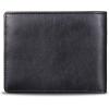 imageLRTO Genuine Leather Slim Bifold Wallets Retro Handmade Minimalist Small Purse Front Pocket Money Clip Card OrganizerDarkgrey