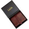 imageLRTO Genuine Leather Small Purse Wallet for Women RFIDBlocking Handmade Clutch Wallets Money Clip Card Organizer
