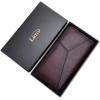 imageLRTO Genuine Leather Wallets for Women Zip Around Wallet Purse RFIDBlocking Retro Handmade Clutch Money Clip Card Organizer Coffee
