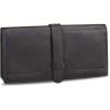 imageLRTO Genuine Leather Purse Wallet for Women RFIDBlocking Retro Handmade Clutch Wallets Money Clip Card Organizer