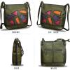 imageGenuine Leather Crossbody Purses for Women Satchel Purses Vintage Handmade Shoulder Bag Cowhide HandbagsGreen