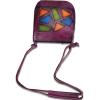 imageGenuine Leather Crossbody Purses for Women Satchel Purses Vintage Handmade Shoulder Bag Cowhide HandbagsPurple