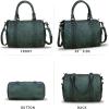 imageGenuine Leather Handbags for Women Purse Satchel Vintage Handmade Handbag Crossbody Shoulder BagsGreen