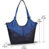 imageGenuine Leather Handbags for Women Purses Retro Satchel Vintage Handmade Shoulder Bag Cowhide Top Handle Handbag TotesBluegrey
