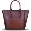 imageGenuine Leather Handbags for Women Vintage Handmade Tote Purse Cowhide Shoulder Bag Satchel TopHandle Bags for LadiesCoffee