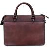 imageGenuine Leather Satchel Purse for Women Vintage Handmade Top Handle Handbag Retro Messenger Crossbody BagCoffee