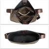 imageGenuine Leather Satchel Shoulder Bag for Women Vintage Handmade Handbag Retro Designer Hobo Bag Crossbody PurseeCoffee
