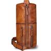 imageGenuine Leather Silng Bag for Men and Women Large Real Leather Sling Backpack Shoulder Crossbody Bag Chest PurseBrown