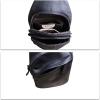 imageGenuine Leather Silng Bag for Men and Women Vintage Leather Sling Backpack Fashion Shoulder Crossbody Bag Chest PurseDarkgray