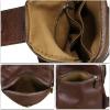 imageGenuine Leather Silng Bag for Women Small Vintage Leather Sling Backpack Fashion Shoulder Crossbody Bag Chest PurseCoffee