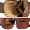 imageGenuine Leather Silng Bag for Women Small Vintage Leather Sling Backpack Fashion Shoulder Crossbody Bag Chest PurseRed