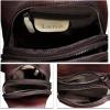 imageGenuine Leather Sling Bag Crossbody Purse Handmade Hiking Daypack Motorcycle Bag Retro Shoulder Backpack Vintage Chest Bag CoffeeCoffee