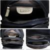 imageGenuine Leather Sling Bag Crossbody Purse Handmade Hiking Daypack Motorcycle Bag Retro Shoulder Backpack Vintage Chest Bag CoffeeDarkgrey