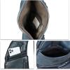 imageGenuine Leather Sling Bag for Men Vintage Handmade Crossbody Daypack Hiking Backpack Retro Crossbody Shoulder Bags LightCoffeeGrey