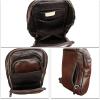 imageGenuine Leather Sling Bag for Men and Women Vintage Leather Sling Backpack Crossbody Bag Chest purse for 11 Inch Ipad ProCoffee