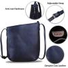 imageLRTO Genuine Leather Crossbody Bags for Women Retro Satchel Purse Handmade Small Designer Cute Shoulder BagDarkgrey
