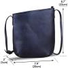 imageLRTO Genuine Leather Crossbody Bags for Women Retro Satchel Purse Handmade Small Designer Cute Shoulder BagDarkgrey