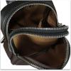 imageLRTO Genuine Leather Sling Bag for Women Small Crossbody Purse Handmade Daypack Retro Shoulder Backpack Vintage Chest Pack BrownBlack