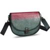 imageGenuine Leather Crossbody Bag for Women Retro Leather Pouch Vintage Handbag Purse Ladies SatchelMulticolor2