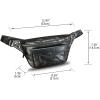 imageGenuine Leather Fanny Pack for Women and Men Vintage Handmade Leather Waist Bag Sling Bag Crossbody Bag Hip Bag Chest Purse CoffeeBlack