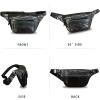 imageGenuine Leather Fanny Pack for Women and Men Vintage Handmade Leather Waist Bag Sling Bag Crossbody Bag Hip Bag Chest Purse CoffeeBlack