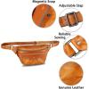 imageGenuine Leather Fanny Pack for Women and Men Vintage Handmade Leather Waist Bag Sling Bag Crossbody Bag Hip Bag Chest Purse CoffeeBrown