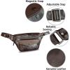 imageGenuine Leather Fanny Pack for Women and Men Vintage Handmade Leather Waist Bag Sling Bag Crossbody Bag Hip Bag Chest Purse CoffeeCoffee