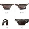 imageGenuine Leather Fanny Pack for Women and Men Vintage Handmade Leather Waist Bag Sling Bag Crossbody Bag Hip Bag Chest Purse CoffeeCoffee