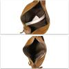 imageGenuine Leather Silng Bag for Women and Men Vintage Leather Sling Backpack Shoulder Crossbody Bag Chest PursesDarkbrown