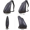 imageGenuine Leather Silng Bag for Women and Men Vintage Leather Sling Backpack Shoulder Crossbody Bag Chest PursesDarkgrey