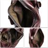 imageGenuine Leather Sling Bag Crossbody Purse Handmade Hiking Daypack Motorcycle Bag Retro Shoulder Backpack Vintage Chest Pack CoffeeCoffee