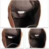 imageGenuine Leather Sling Bag for Men and Women Large Real Leather Sling Backpack Shoulder Crossbody Bag Chest BagsBrown