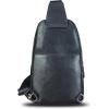 imageGenuine Leather Sling Bag for Women and Men  Vintage Sling Purse Backpack Shoulder Crossbody Chest BagBlack