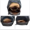 imageGenuine Leather Sling Bag for Women and Men  Vintage Sling Purse Backpack Shoulder Crossbody Chest BagBlack