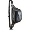 imageGenuine Leather Fanny Pack for Women and Men Vintage Handmade Leather Waist Bag Sling Bag Crossbody Bag Hip Bag Chest Purse CoffeeBlack