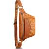 imageGenuine Leather Fanny Pack for Women and Men Vintage Handmade Leather Waist Bag Sling Bag Crossbody Bag Hip Bag Chest Purse CoffeeBrown