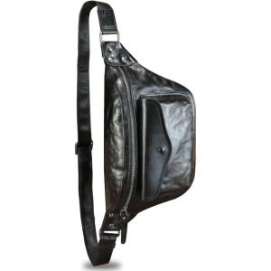 imageGenuine Leather Fanny Pack for Women and Men Vintage Handmade Leather Waist Bag Sling Bag Crossbody Bag Hip Bag Chest Purse CoffeeBlack