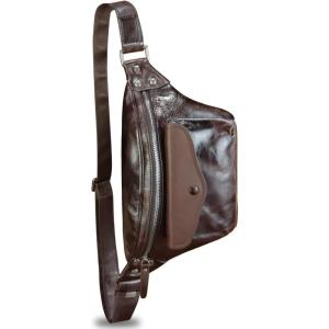 imageGenuine Leather Fanny Pack for Women and Men Vintage Handmade Leather Waist Bag Sling Bag Crossbody Bag Hip Bag Chest Purse CoffeeCoffee