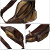imageGenuine Leather Fanny Packs for Women and Men Waist Bag Vintage Hip Bum Bag Over Shoulder Crossbody Sling Bag BrownCoffee