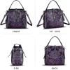 imageGenuine Leather Purses and Handbags for Women Retro Embossed Crossbody Shoulder Bag Satchel PouchesPurple