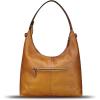 imageGenuine Leather Hobo Bag for Women Tote Bag Vintage Crossbody Shoulder Bag Satchel Purse HandbagBrown